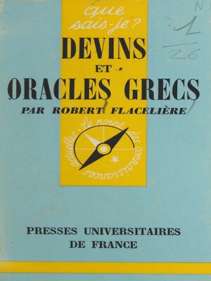 cover image of Devins et oracles grecs